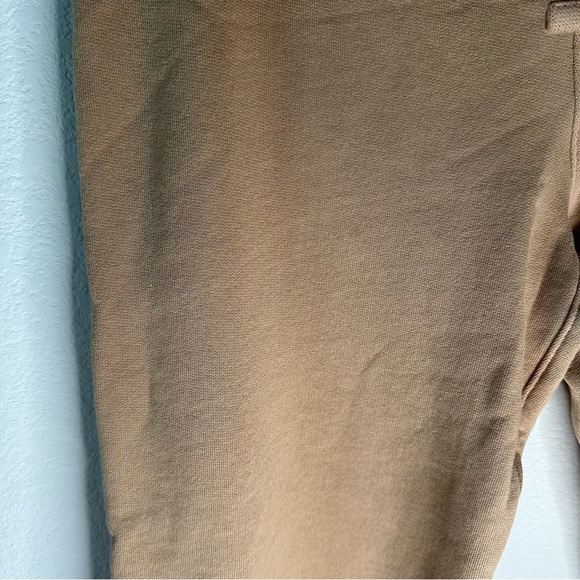 Frank & Eileen Catherine Favorite Sweatpants in Camel SZ S Raw Hem Cropped - Picture 4 of 10